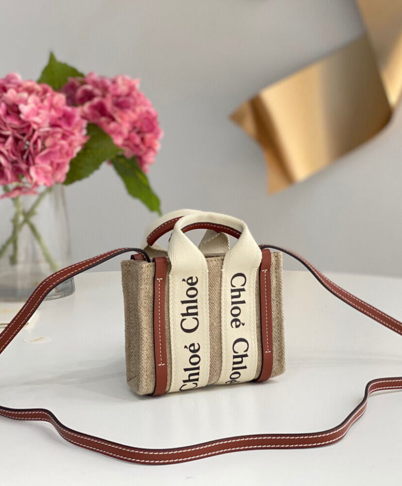 Chloe Woody Nano Tote